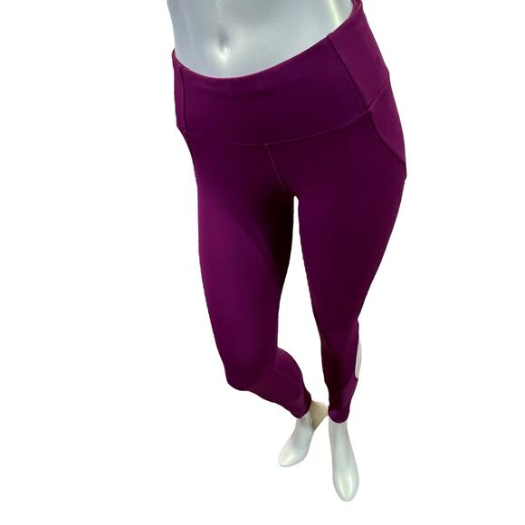 Lorna Jane Raspberry Running Pants with Cut-Out Details – Size Small - Picture 15 of 16